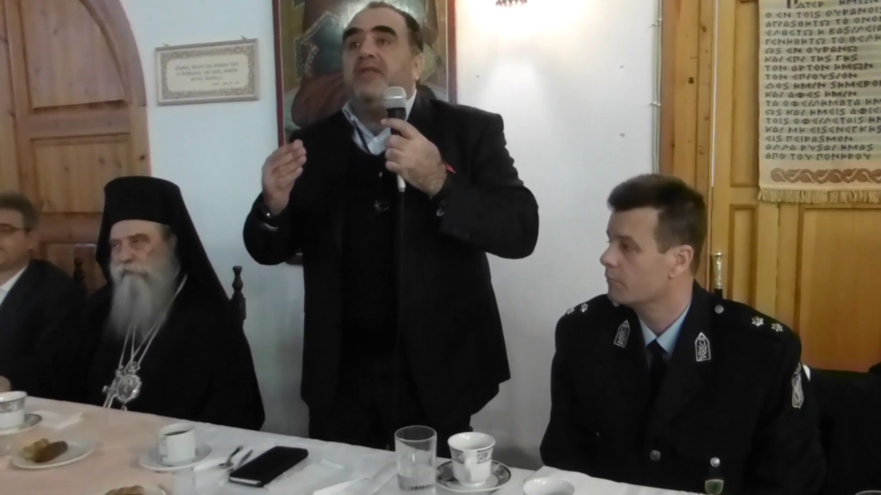 Ο Στρατηγός Σφακιανάκης στην εκδήλωση του Φιλόπτωχου ταμείου της ενορίας Μονεμβασίας