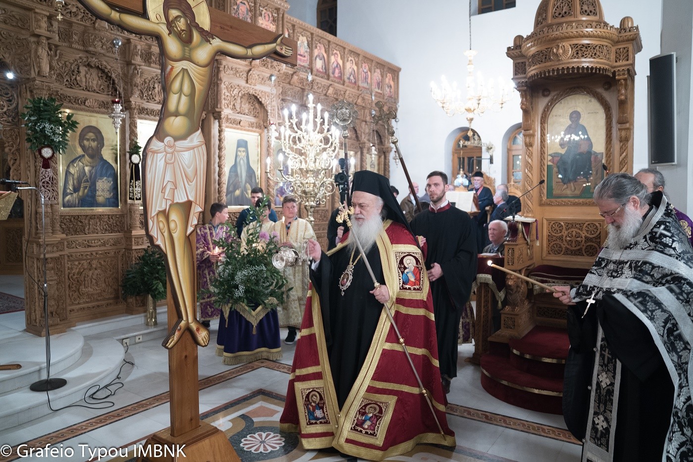 Η Ακολουθία των Αγίων και Αχράντων Παθών στη Νάουσα