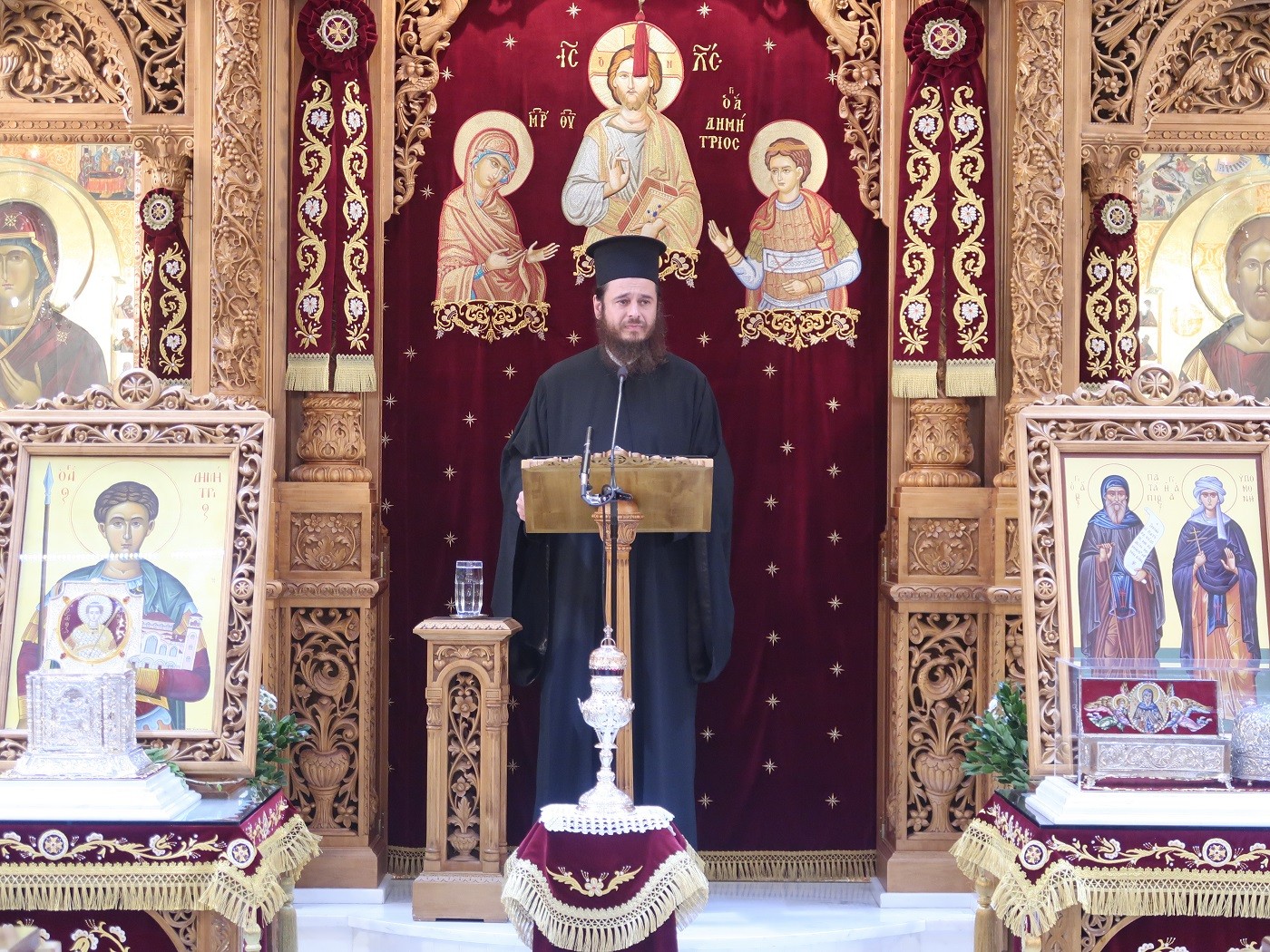 Αρχιμ. Βησσαρίων Καραλάσκος: «Ὁ Θεός τῶν Πατέρων καί ὁ Θεός τοῦ Δημητρίου. Περιδιάβαση σέ μία σχέση»