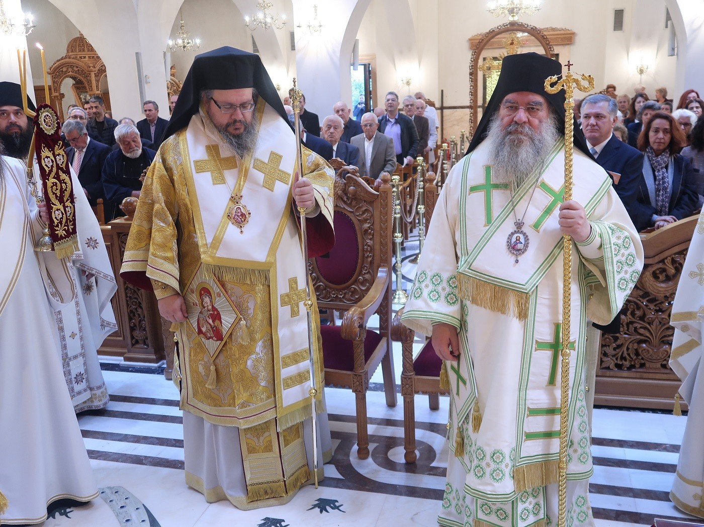 Λαμπρό Συλλείτουργο στον Ι.Ν. του Αγ. Δημητρίου στο Μπραχάμι