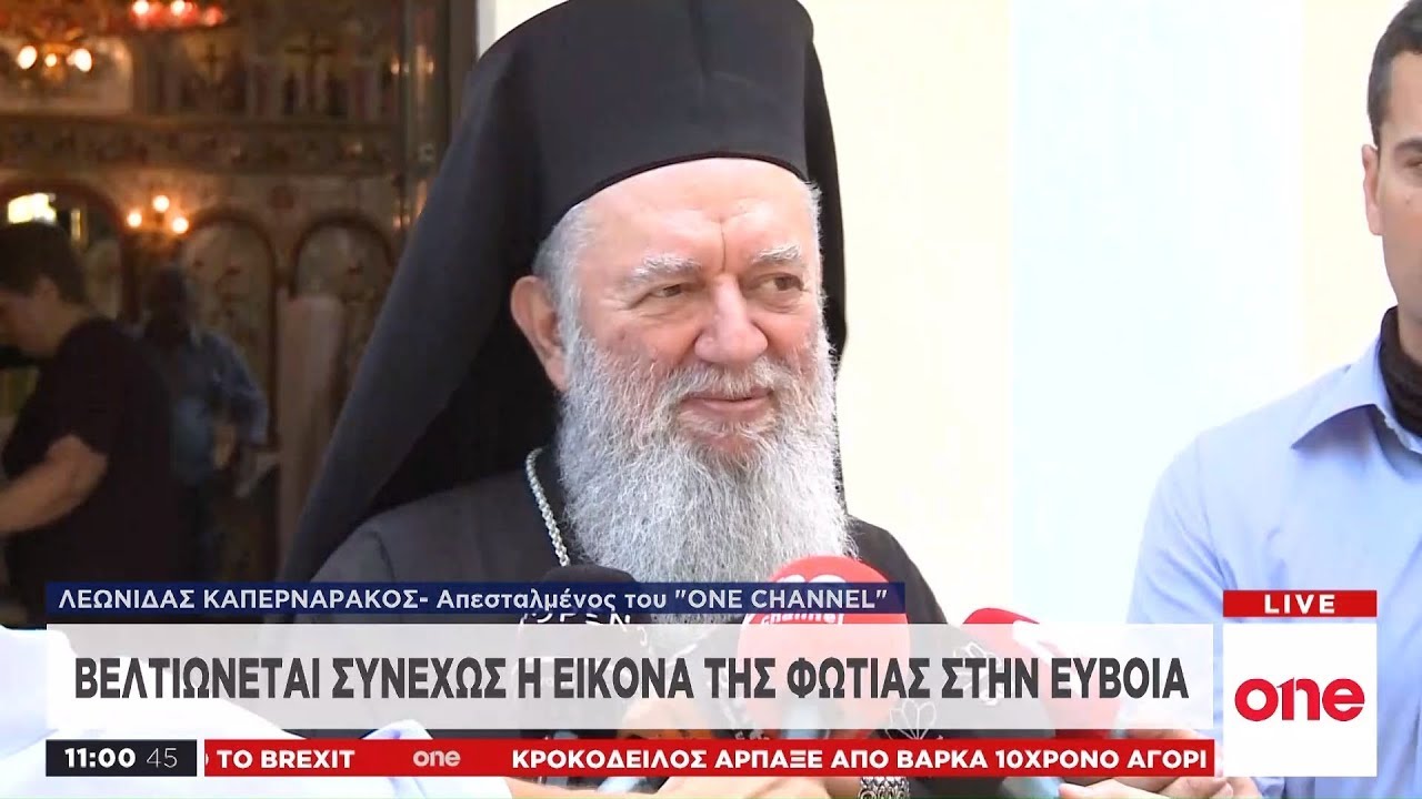 Χαλκίδος: H Παναγία είναι μαζί μας και θα συνεχίσει να είναι μαζί μας