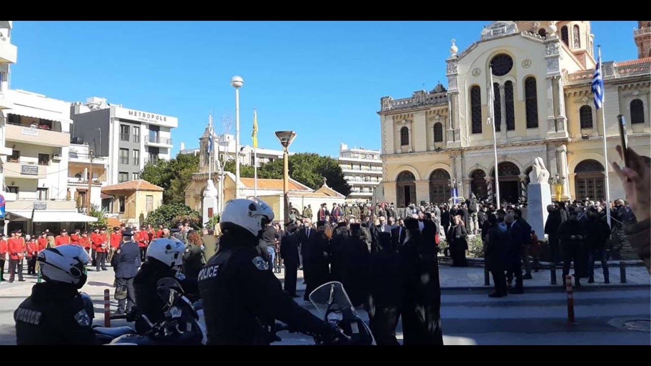 Tελετή Ενθρονίσεως του νέου Αρχιεπισκόπου Κρήτης Ευγενίου