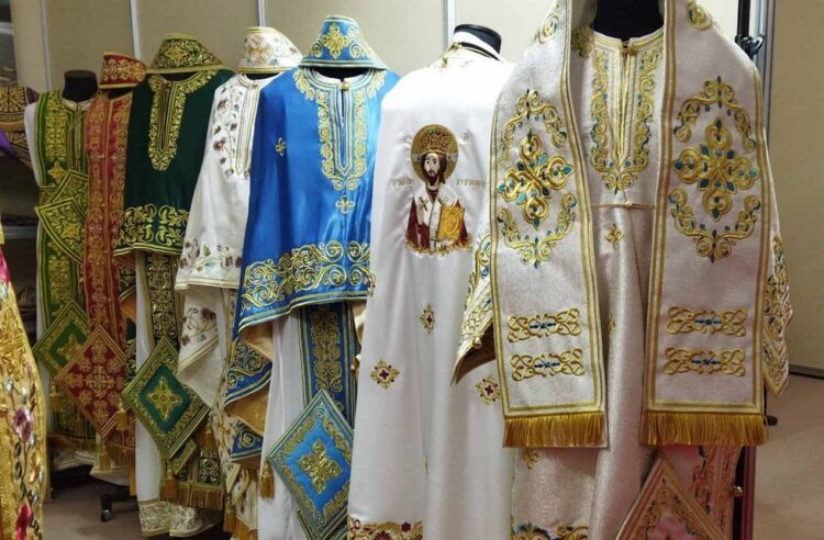 Δυναμική παρουσία του εργαστηρίου ιερατικών ενδυμασιών «ΑΙΚΑΤΕΡΙΝΗ» στην έκθεση ΟΡΘΟΔΟΞΙΑ