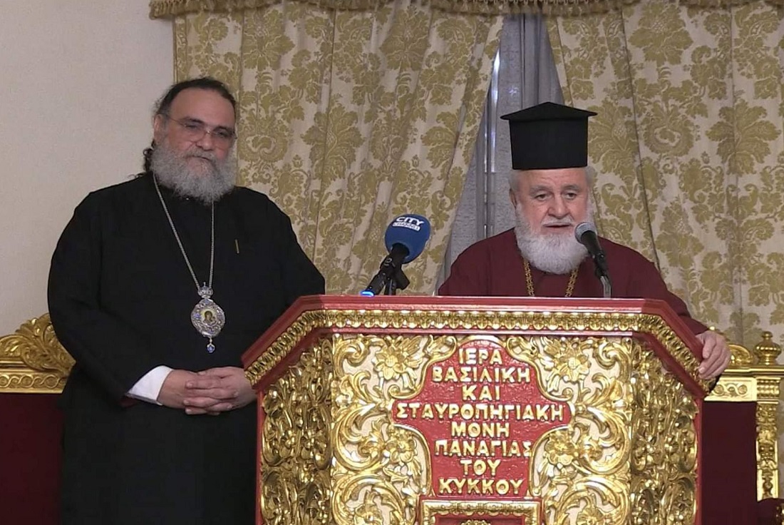Κύκκου Νικηφόρος: «Ο Ησαΐας είναι το πνευματικοπαίδι μου και θα εργαστούμε όλοι για την εκλογή του» (ΒΙΝΤΕΟ)