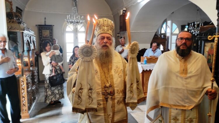 Κυριακή Ζ’ Λουκά στον Άγιο Χαράλαμπο Αγγιδίων