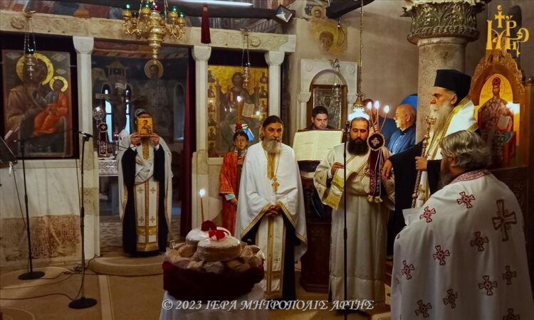 Εορτασμός Ευαγγελιστού Λουκά στην Μητρόπολη Άρτης