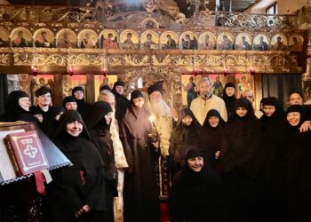 Ρασοφορία Αμερικανίδας Μοναχής στην Ιερά Μονή Τιμίου Προδρόμου Ανατολής Αγιάς