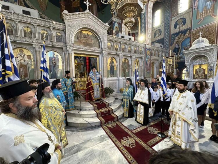 Η Δοξολογία της 28ης Οκτωβρίου στον Ιερό Μητροπολιτικό Ναό Αγίου Αχιλλίου Λαρίσης