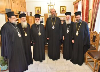 Φωτογραφικά στιγμιότυπα από την εκλογή  του Μητροπολίτη Θεσσαλονίκης