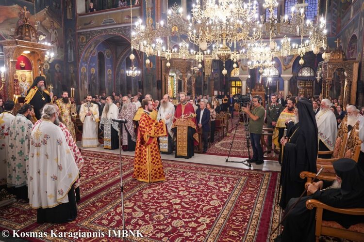 Πολυαρχιερατικός Εσπερινός για τον Άγιο Καλλίνικο στην Έδεσσα