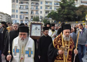 ΘΕΣΣΑΛΟΝΙΚΗ | Ὑποδοχὴ ἱερᾶς Εἰκόνος Παναγίας τῆς «ΚΟΡΩΝΙΩΤΙΣΣΗΣ»