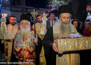 Υποδοχή Λειψάνου του Αγίου Δημητρίου στην Κατερίνη