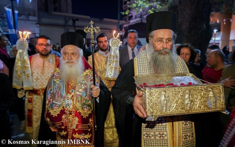 Υποδοχή Λειψάνου του Αγίου Δημητρίου στην Κατερίνη