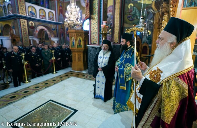 Δοξολογία για τον προστάτη της Ελληνικής Αστυνομίας Άγιο Αρτέμιο στη Βέροια