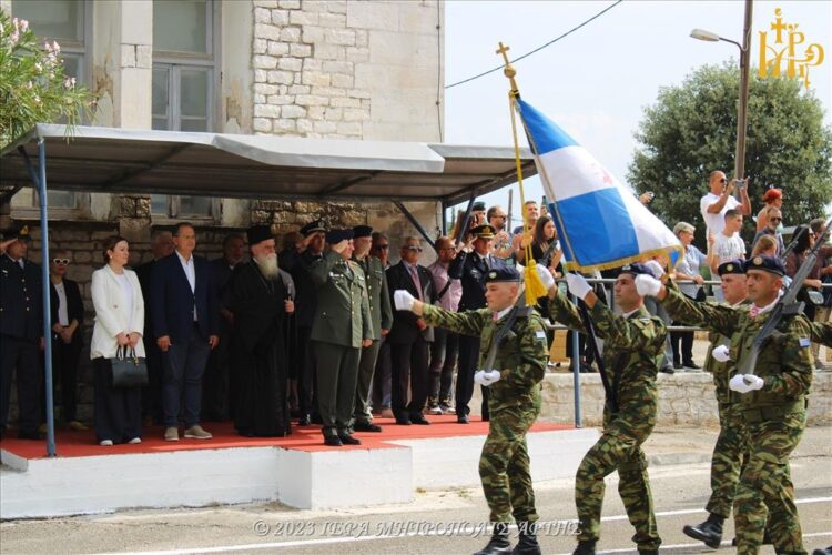Ορκωμοσία 2023 Ε’ ΕΣΣΟ στο 584 Τάγμα Πεζικού Άρτης