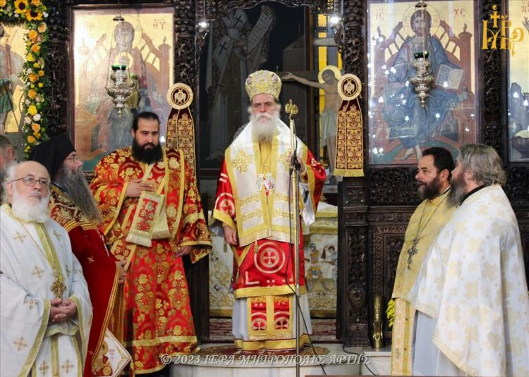 Πανηγύρισε ο Μητροπολιτικός Ναός του Αγίου Δημητρίου Άρτης