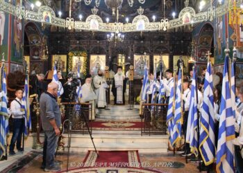 Λαμπρός εορτασμός της 28ης Οκτωβρίου στη Μητρόπολη Άρτης