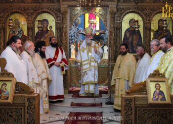 Εορτάσθηκε η Παναγία η Εσφαγμένη στην Μητρόπολη Άρτης