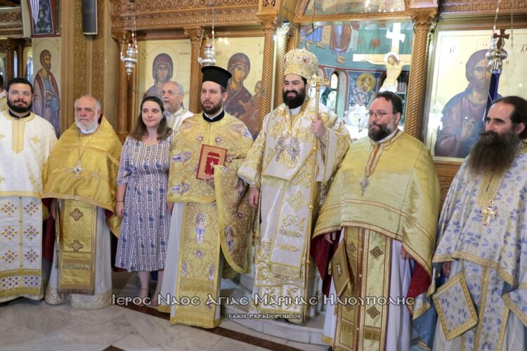 Χειροτονία πρεσβυτέρου στην Αγία Μαρίνα Ηλιουπόλεως