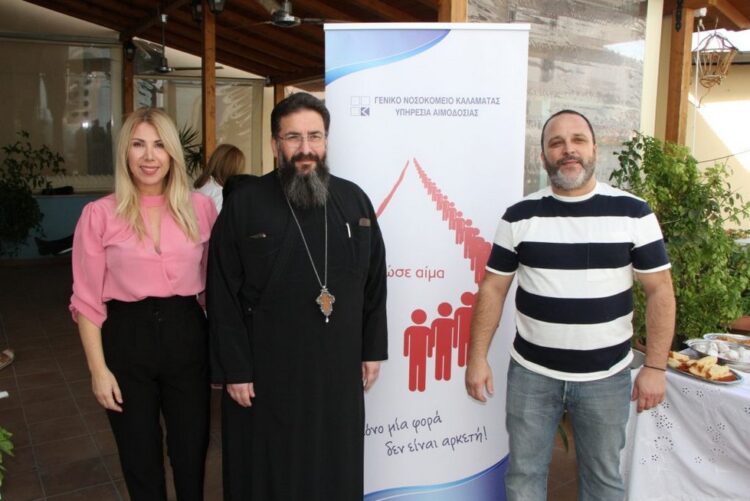 36 μονάδες αίματος από τον Άγιο Νικόλαο Καλαμάτας…