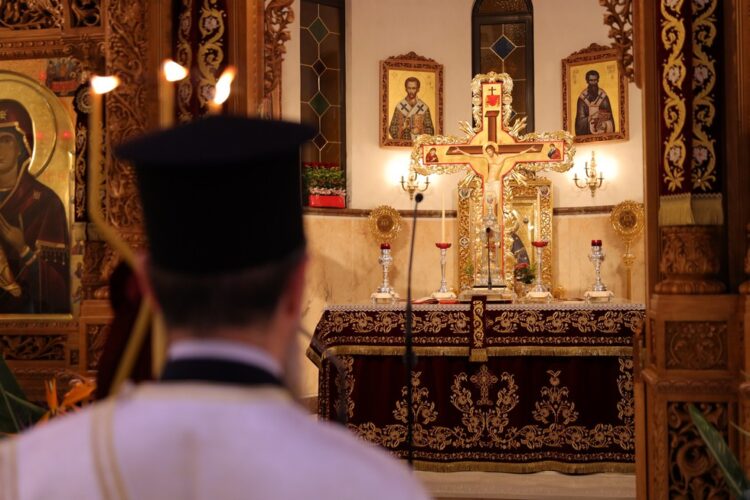 Ο Αρχιεπίσκοπος στον Εσπερινό του Αγίου Δημητρίου στο Μπραχάμι