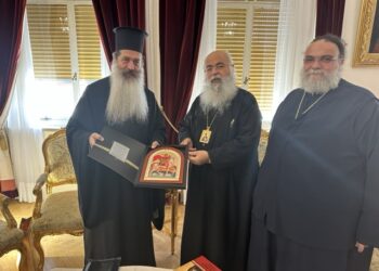 Επίσκεψη του Μητρ. Φθιώτιδος στον Αρχιεπίσκοπο Κύπρου