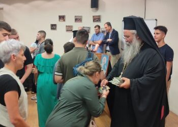 Κοντά στη φοιτητική κοινότητα της Πιερίας  ο Μητροπολίτης Κίτρους