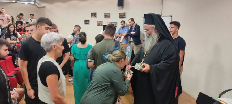 Κοντά στη φοιτητική κοινότητα της Πιερίας  ο Μητροπολίτης Κίτρους