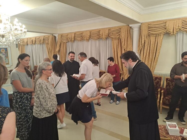 Επίσκεψη ορθοδόξων ομογενών εξ Αμερικής  στον Σεβ. Μητροπολίτη Σερρών