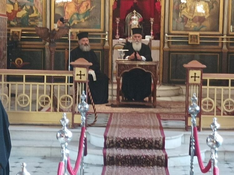Ιερατική Σύναξη στην Μητρόπολη Καλαβρύτων και Αιγιαλείας