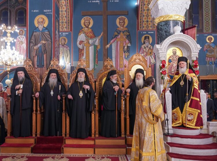 Πολυαρχιερατικός Εσπερινός για τους Πολιούχους των Σερρών
