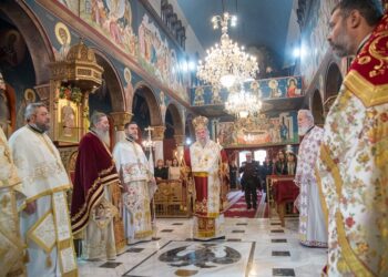 Τα ονομαστήρια του Μητροπολίτη Ελευθερουπόλεως και χειροτονία Διακόνου