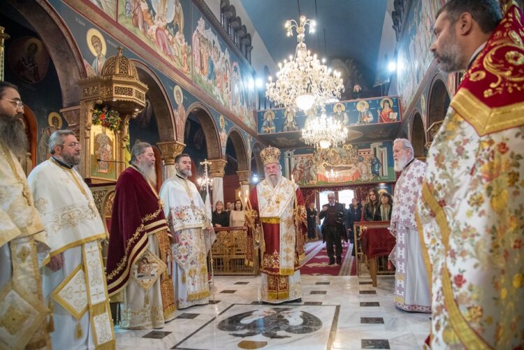 Τα ονομαστήρια του Μητροπολίτη Ελευθερουπόλεως και χειροτονία Διακόνου