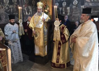 Η εορτή του Αγίου Στυλιανού στην Ιερά Μονή Αγίας Τριάδος Σάικας