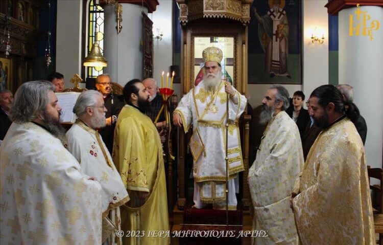 Πανηγύρισε η Ενορία Παμμεγίστων Ταξιαρχών πόλεως Άρτης
