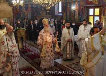 Η εορτή του Αγίου Μηνά στην Καλλονή Άρτης