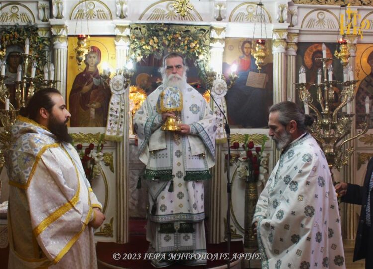 Κυριακή Θ’ Λουκά στην Ενορία Αγίας Κυριακής Κλειδίου Άρτης