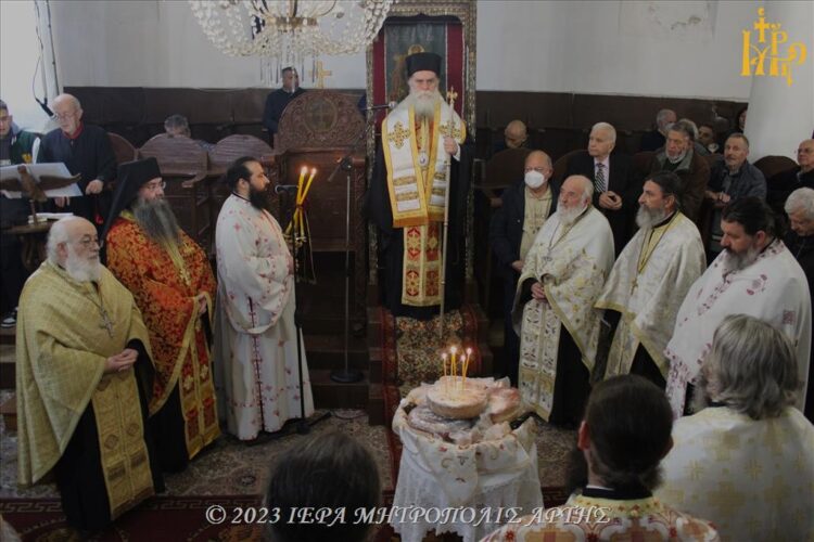 Εορτασμός του Αγίου Μερκουρίου στο Επισκοπείο Άρτης