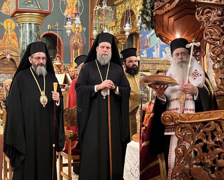 Πολυαρχιερατικός Εσπερινός Αγίου Γεωργίου Νεαπολίτου, Πολιούχου της Ι.Μ. Νέας Ιωνίας