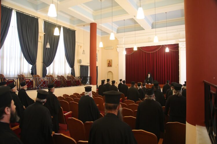 Ἱερατική Σύναξη στήν Μητρόπολη Ναυπάκτου