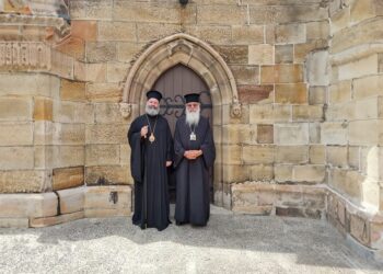 Επίσκεψη του Μητροπολίτου Β. Μαδαγασκάρης Ιγνατίου στον Αρχιεπίσκοπο Αυστραλίας Μακάριο