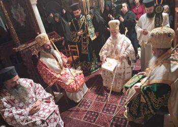 Πανήγυρις Οσίου Γεωργίου (Καρσλίδη) στην Ιερά Μονή Αναλήψεως Δράμας