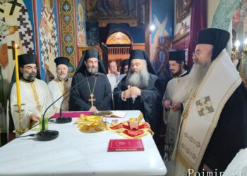 Εσπερινός Εγκαινίων Ιερού Ναού Αγίου Φανουρίου