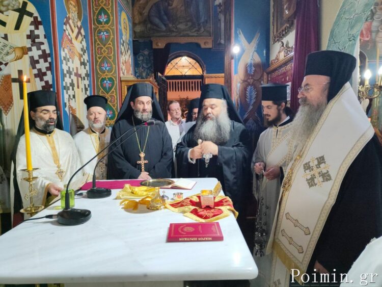 Εσπερινός Εγκαινίων Ιερού Ναού Αγίου Φανουρίου