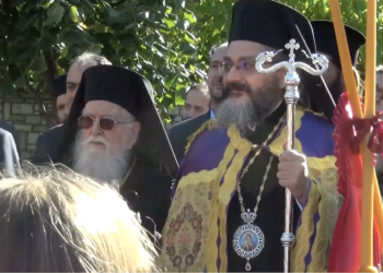 Δρυϊνουπόλεως Ἀνδρέας¨πρὸς Μητρ. Παραμυθίας: “Ἐσύ, λοιπόν, ὡς Ἐπίσκοπος, ἐπισκοπεύων, ἐπιβλέπων, παρακολουθών, ΔΕΝ πρέπει νὰ ἐπιτρέψεις νὰ πατήσει καὶ νὰ στερεωθεῖ ἐδῶ “Τσάμικο πόδι”