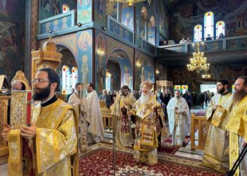 Χειροτονία νέου Διακόνου και Χειροθεσία Οικονόμου στον Άγιο Νεκτάριο Νέας Ιωνίας