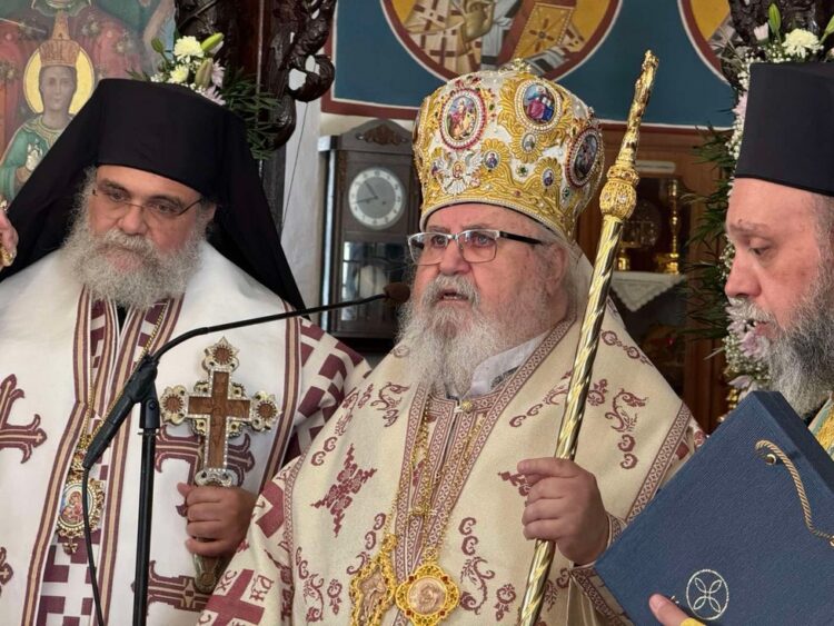 Αρχιερατικό Συλλείτουργο στον Μητροπολιτικό Ι. Ν. Αγίου Γεωργίου στην Πάνω Δευτερά