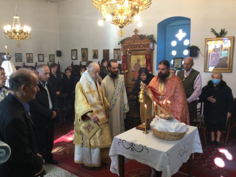 Η εορτή του Αποστόλου Ανδρέου στην Μητρόπολη  Καρυστίας και Σκύρου