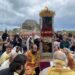 H μεγαλοπρεπής λιτανεία του σκηνώματος του Αγίου Σπυρίδωνο στην Κέρκυρα