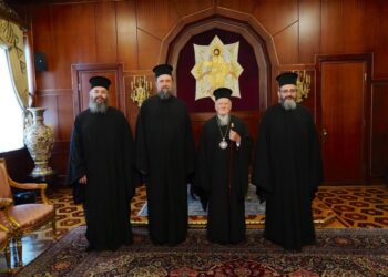 Προσήλθαν για να λάβουν πριν την ενθρόνιση τους την ευχή του Πατριάρχη